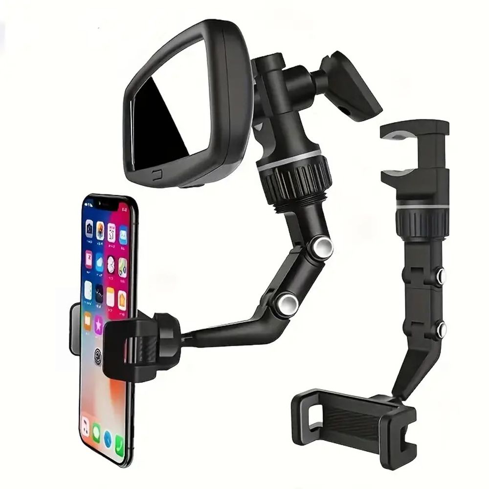 Kitchen Gadgets Videos - Achteruitkijkspiegel Auto Telefoonhouder Autohouder Clip-On Mobiele