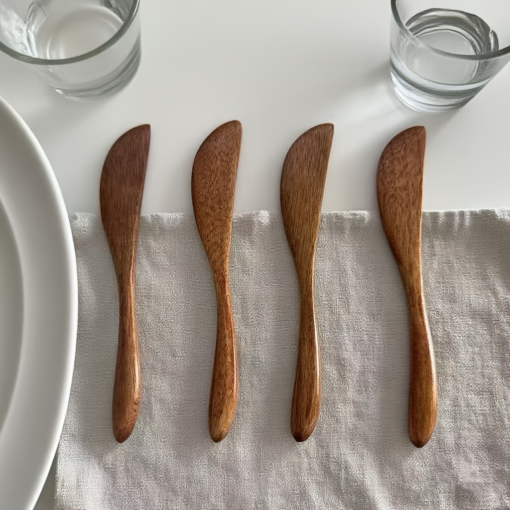 Kitchen Gadgets In Japan - 1Pc Houten Marmelade Mes Japan Boter