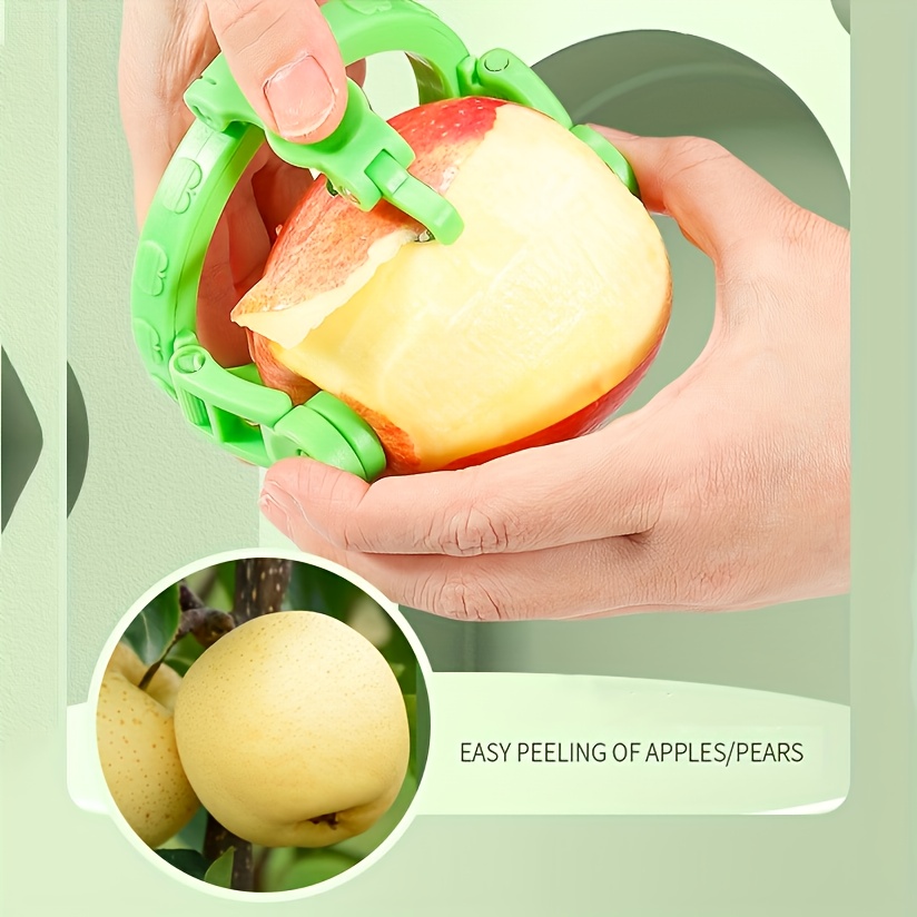 Kitchen Gadgets Ideas - Fruit- en groentegereedschap Handheld roterende dunschiller