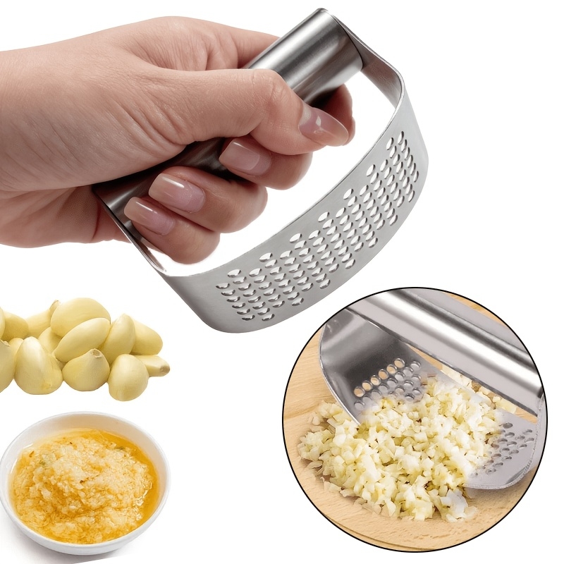 Kitchen Gadgets That Are Useful - Roestvrijstalen ring Handmatige knoflookpers Gemakkelijk schoon