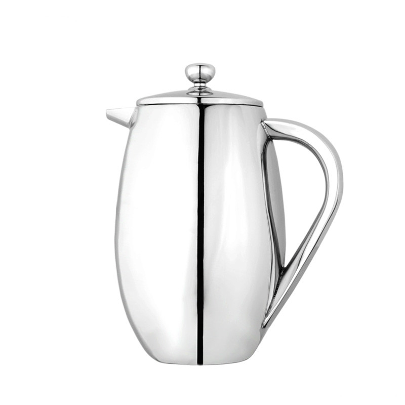 French Press Coffee Maker - 304 roestvrij staal Franse pers koffiepot,