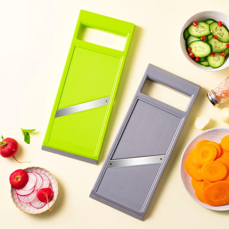 Household Kitchen Gadgets Vegetable Cutter Silk Cutter - Multifunctionele groentesnijder met stalen mes Mandoline