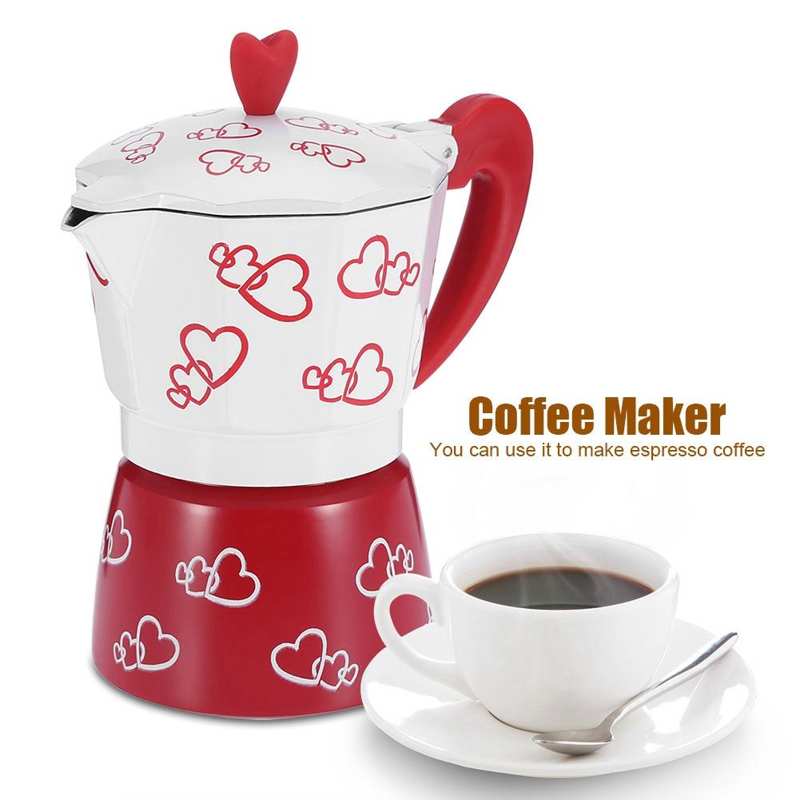 French Press Coffee Maker - Koffiezetapparaat Pot Aluminium Italiaans Type Koffiefornuis