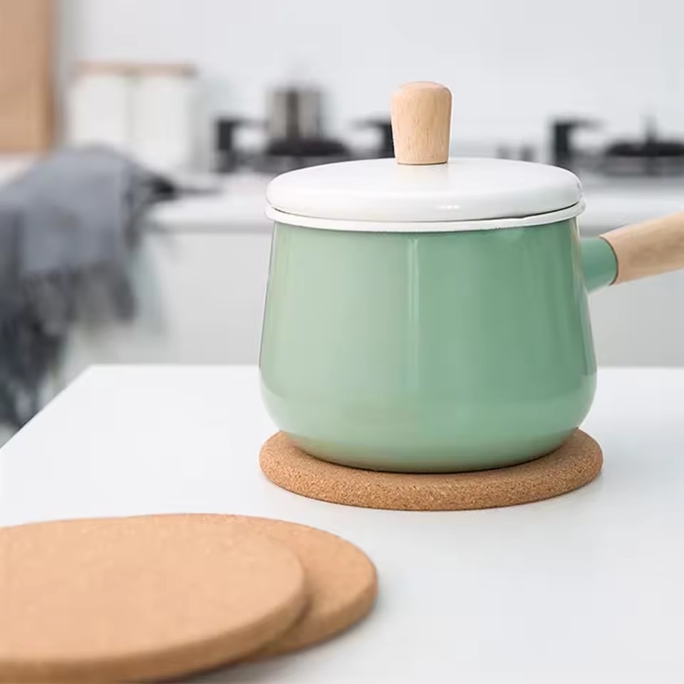 Kitchen Gadgets In Japan - 4 Stuks Kurk Pot Mat Hittebestendige