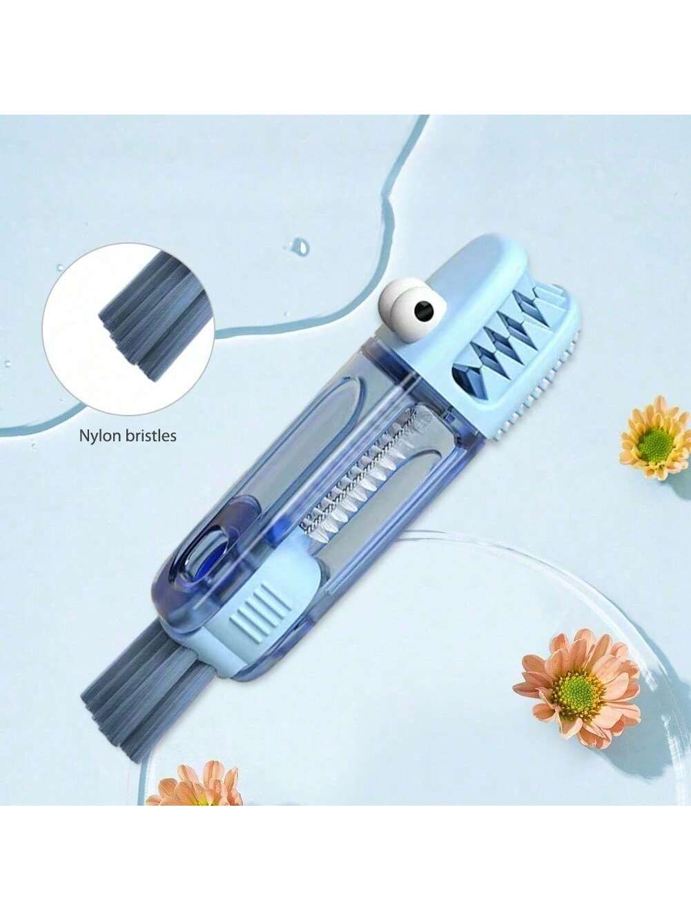 Kitchen Gadgets Ideas - Nieuw keukengadget, reinigingsborstel met krokodillenthema. 17x13x2cm,