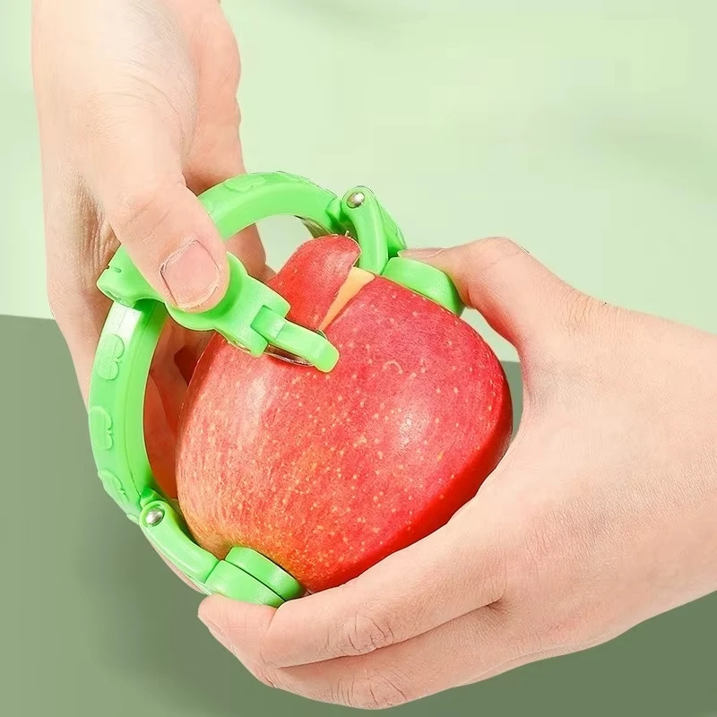 Kitchen Gadgets Ideas - Fruit- en groentegereedschap Handheld roterende dunschiller