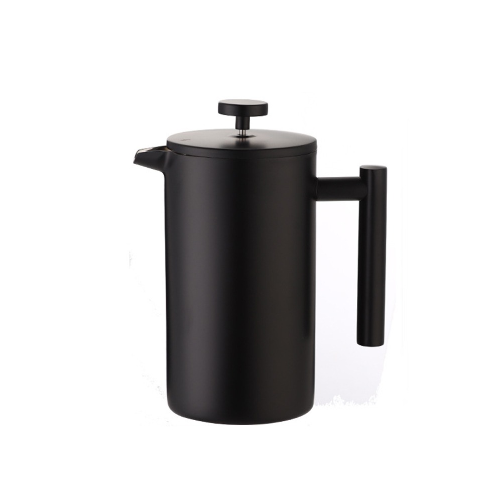 French Press Coffee Maker - 350/600/800/1000/1500ml French Press Koffiezetapparaat Dubbelwandig Filtersysteem