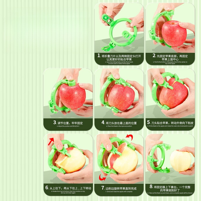 Handheld roterende appelschill - Kitchen Gadgets Ideas recensie en prijs
