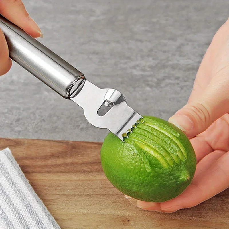 1 stks citroenschilrasp roestv - Household Kitchen Gadgets Vegetable Cutter Silk Cutter recensie en prijs