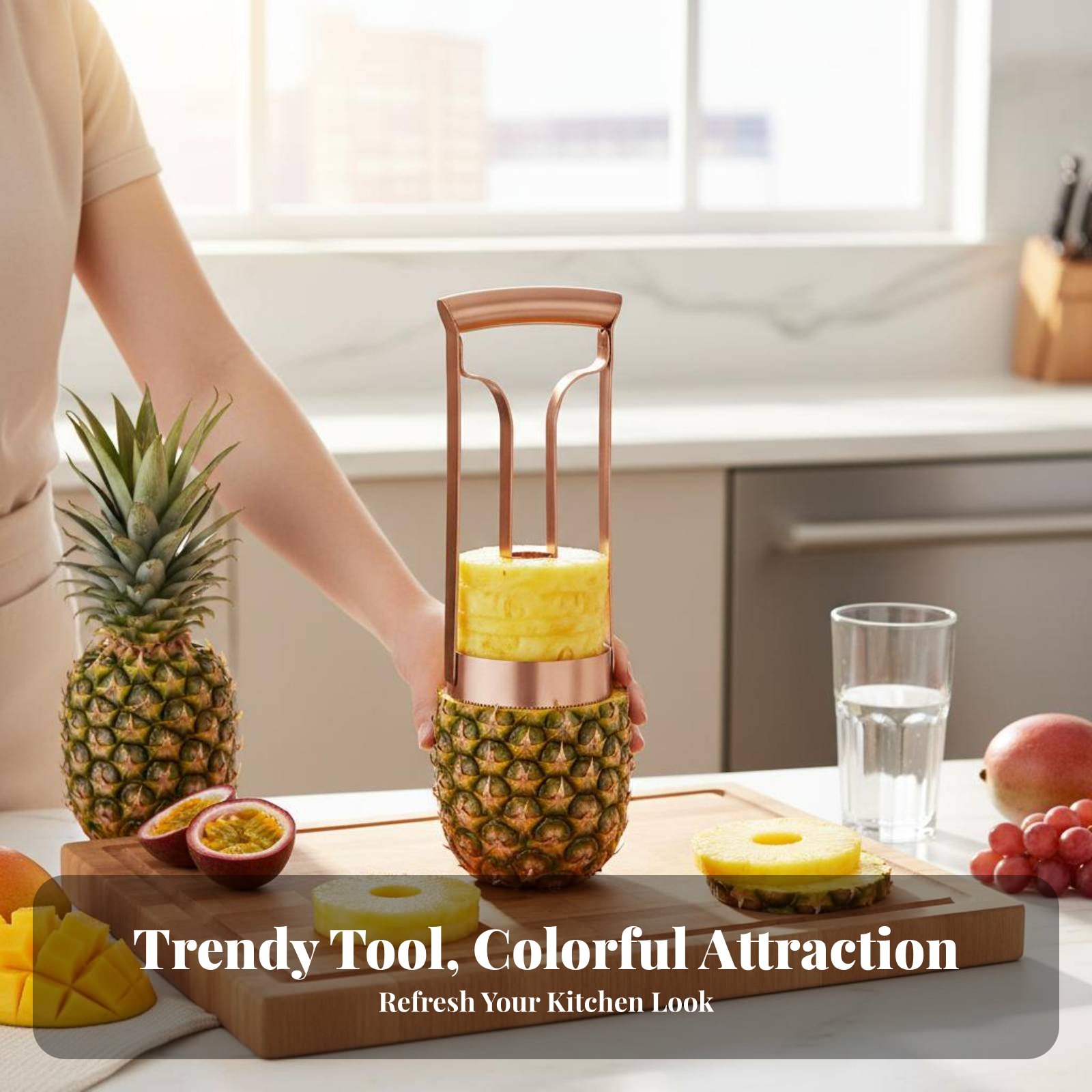 Roestvrijstalen ananassnijder  - Kitchen Gadgets That Are Useful recensie en prijs