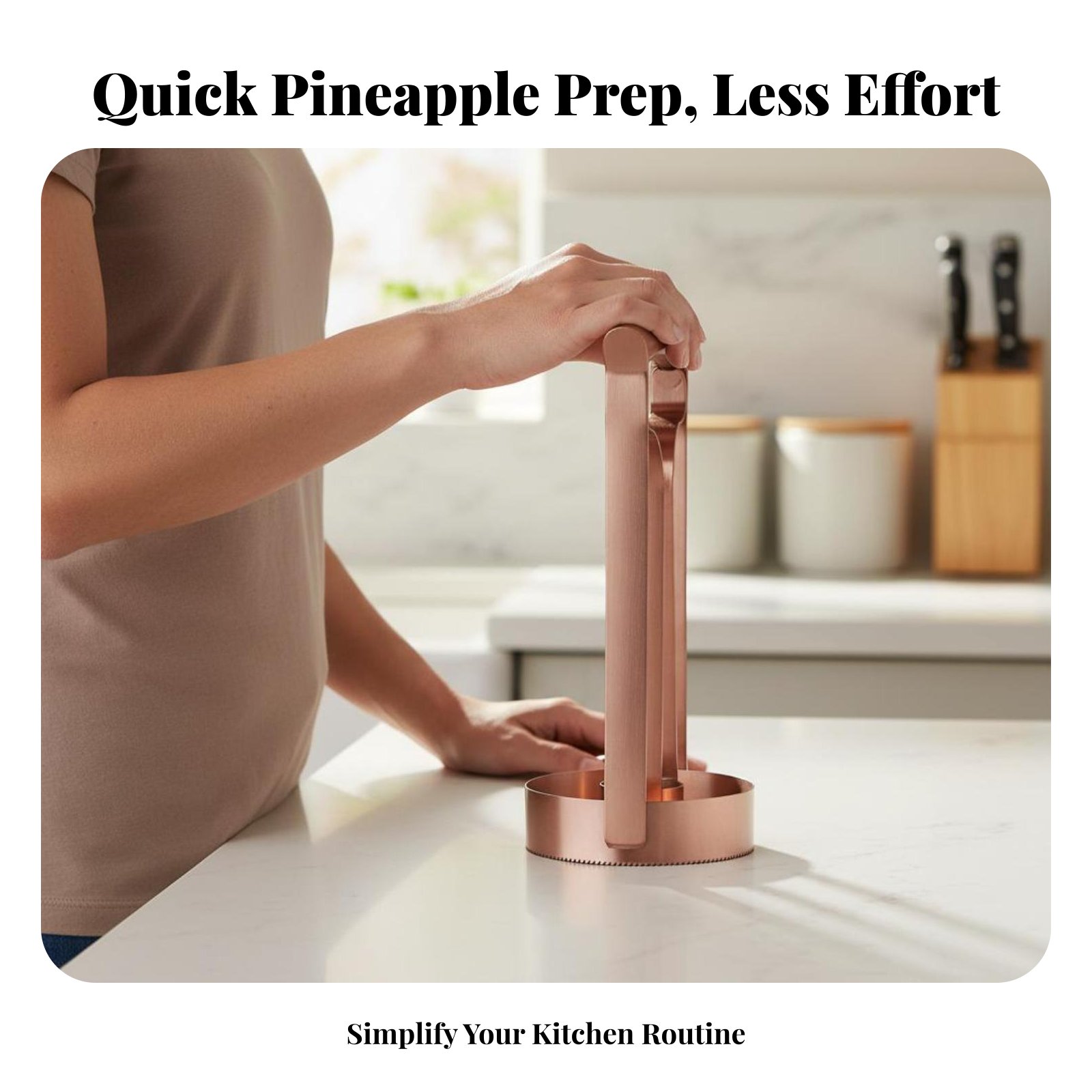 Roestvrijstalen ananassnijder  - Kitchen Gadgets That Are Useful recensie en prijs