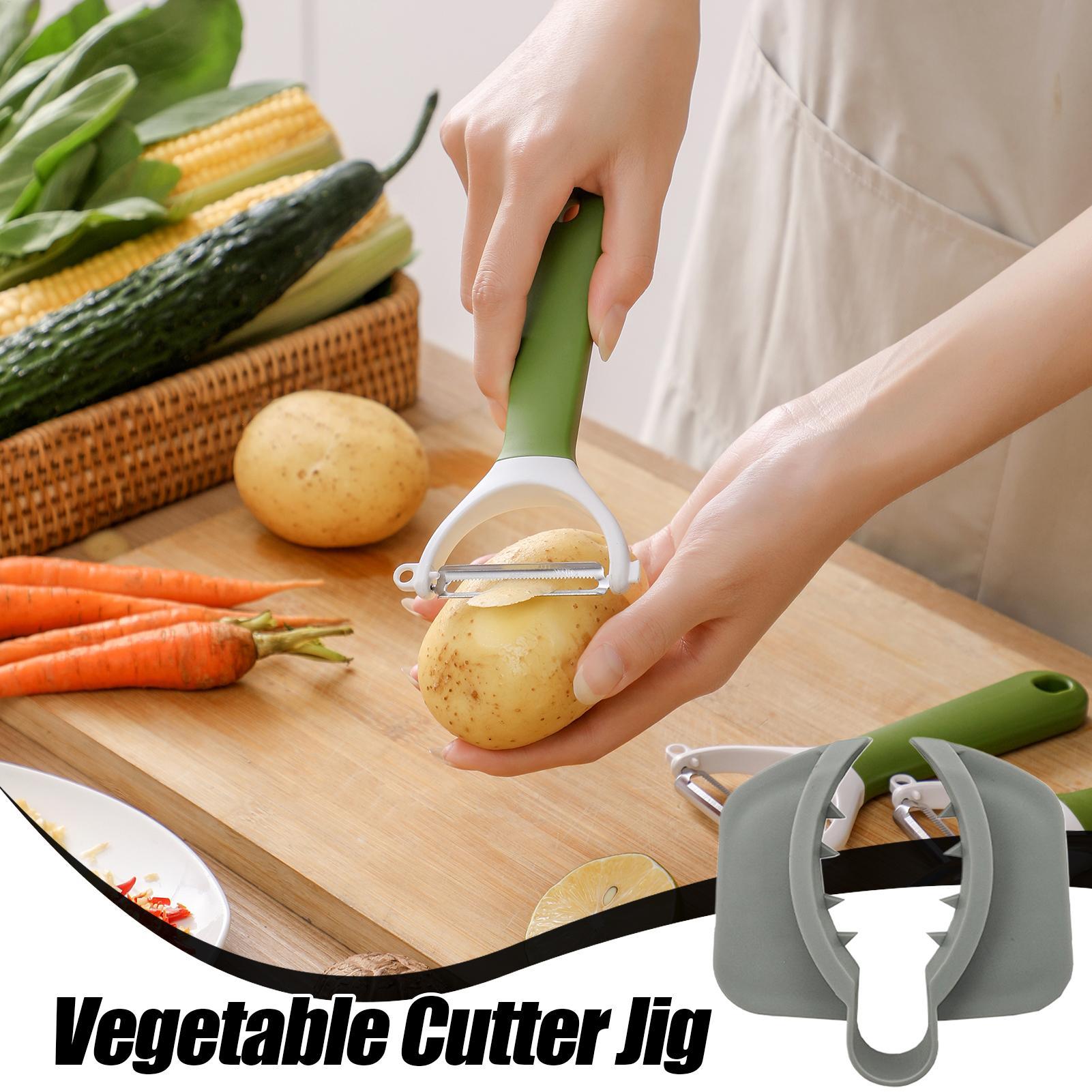 Antislip groentesnijder Jig Sa - Household Kitchen Gadgets Vegetable Cutter Silk Cutter recensie en prijs