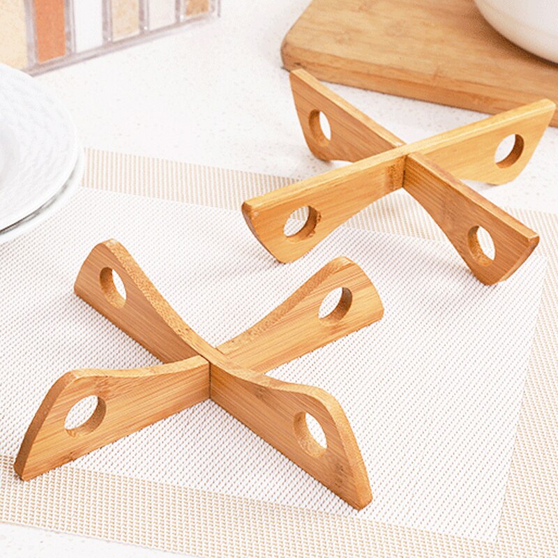 Houten kruisvormige dienbladho - Kitchen Gadgets In Japan recensie en prijs