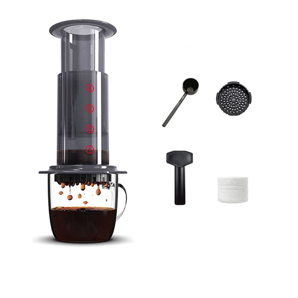 Share Pot Draagbare Koffiekete - French Press Coffee Maker recensie en prijs