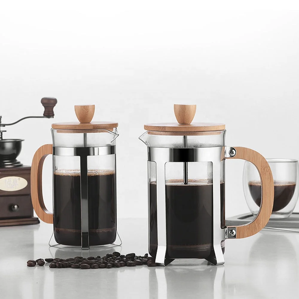 350/600ml RVS perskan, voedsel - French Press Coffee Maker recensie en prijs