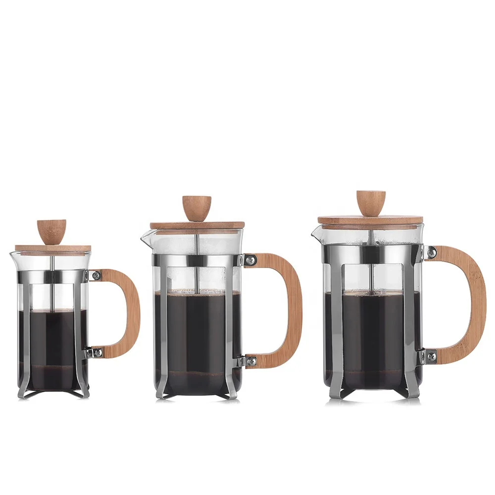 350/600ml RVS perskan, voedsel - French Press Coffee Maker recensie en prijs