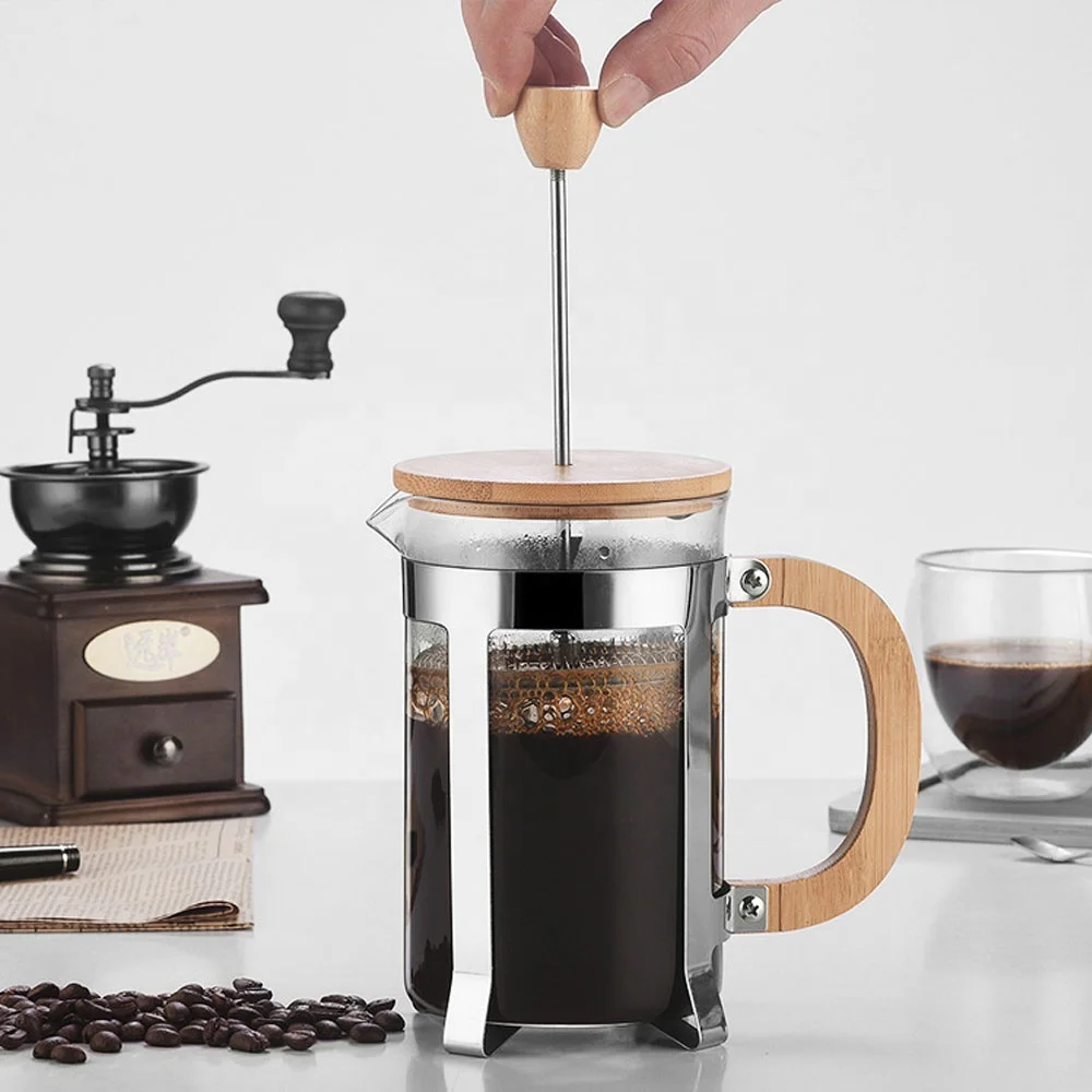 350/600ml RVS perskan, voedsel - French Press Coffee Maker recensie en prijs