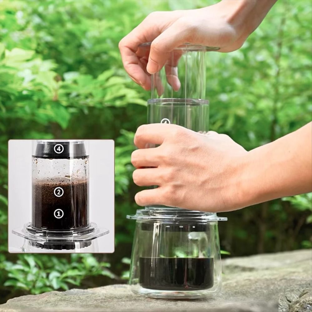 Draagbare koffiekan Franse sti - French Press Coffee Maker recensie en prijs