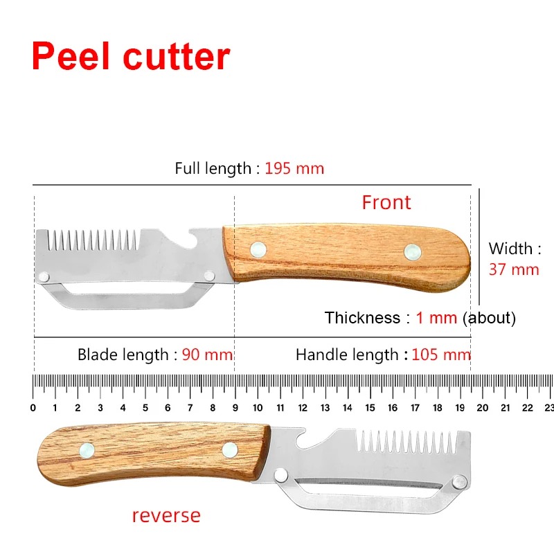 Multifunctionele dunschiller R - Household Kitchen Gadgets Vegetable Cutter Silk Cutter recensie en prijs