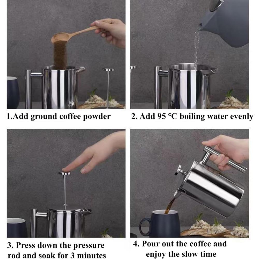 French Press koffiezetapparaat - French Press Coffee Maker recensie en prijs
