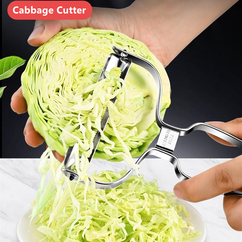 Roestvrijstalen Koolraspen Pel - Household Kitchen Gadgets Vegetable Cutter Silk Cutter recensie en prijs
