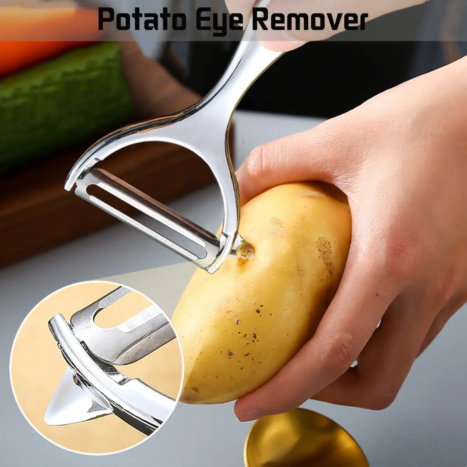 Roestvrijstalen dunschiller Aa - Household Kitchen Gadgets Vegetable Cutter Silk Cutter recensie en prijs