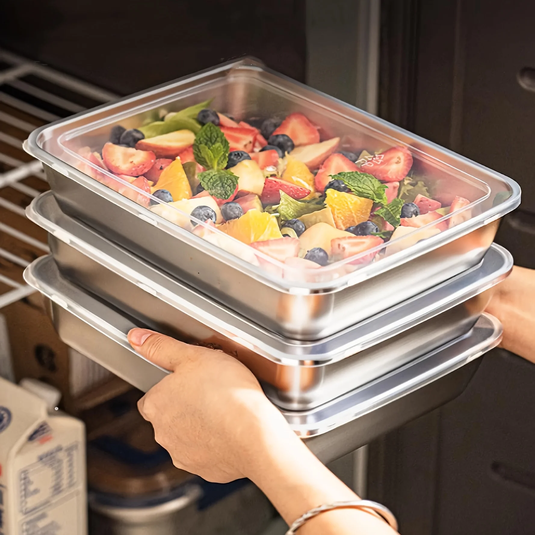 3-delige RVS voedselcontainers - Kitchen Gadgets Aliexpress recensie en prijs