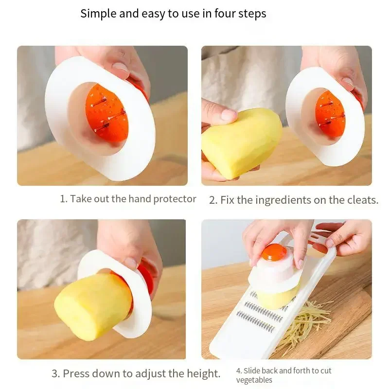 Rasp Groentesnijder Wortel Kor - Household Kitchen Gadgets Vegetable Cutter Silk Cutter recensie en prijs