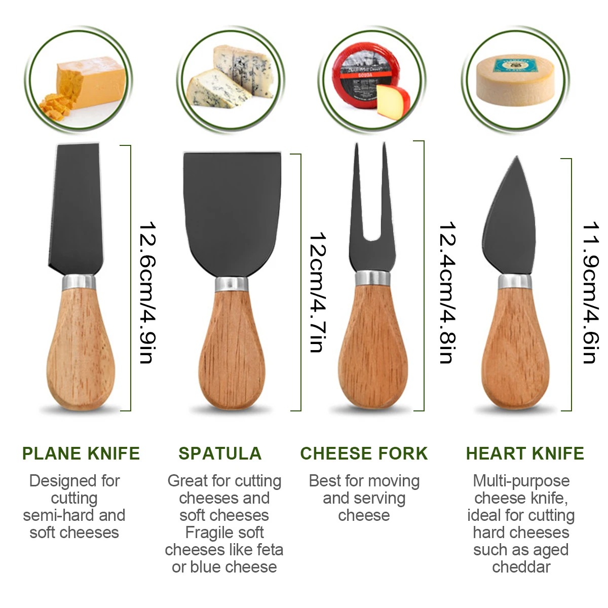 Kaasmessenset voor charcuterie - Kitchen Gadgets In Japan recensie en prijs
