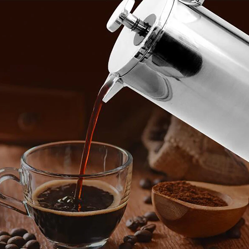 Dubbelwandige geïsoleerde koff - French Press Coffee Maker recensie en prijs