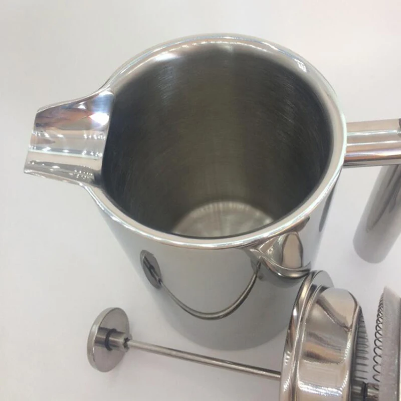 Dubbelwandige geïsoleerde koff - French Press Coffee Maker recensie en prijs