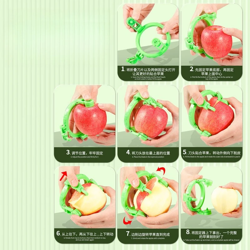 Handheld roterende appelschill - Kitchen Gadgets Ideas recensie en prijs
