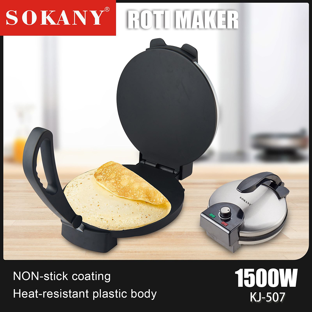 1500W Non-Stick Elektrische Cr - Kitchen Gadgets Roti Maker recensie en prijs