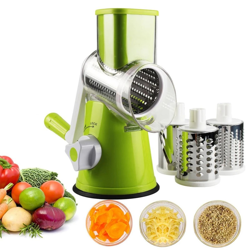 Handmatige roterende kaasrasp  - Household Kitchen Gadgets Vegetable Cutter Silk Cutter recensie en prijs
