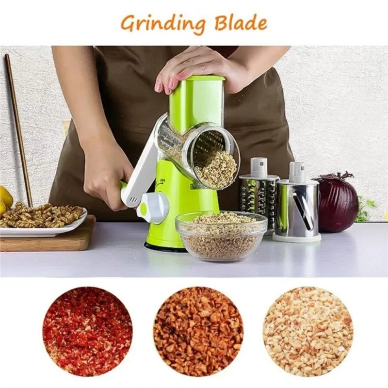Handmatige roterende kaasrasp  - Household Kitchen Gadgets Vegetable Cutter Silk Cutter recensie en prijs