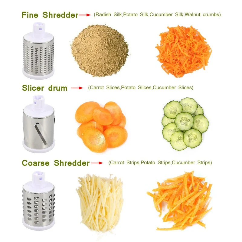 Handmatige roterende kaasrasp  - Household Kitchen Gadgets Vegetable Cutter Silk Cutter recensie en prijs