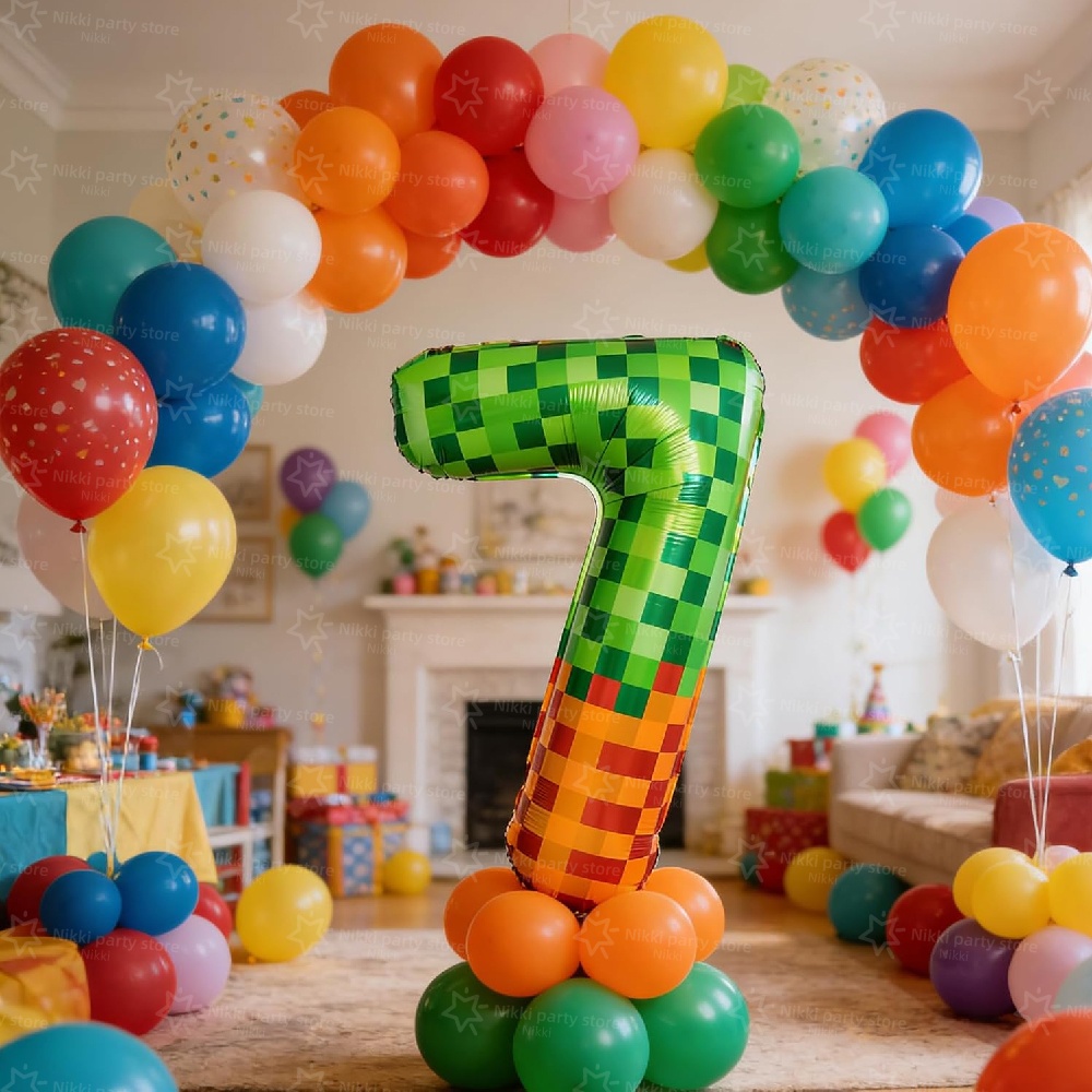Pixel Miner Nummer Folieballon - Kitchen Gadgets Videos recensie en prijs