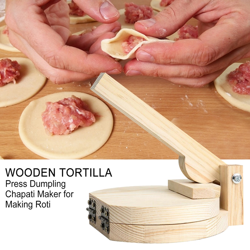 Houten Tortilla Dumpling Skin  - Kitchen Gadgets Roti Maker recensie en prijs